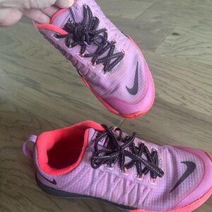 Nike Pink and Black Athletic Shoes